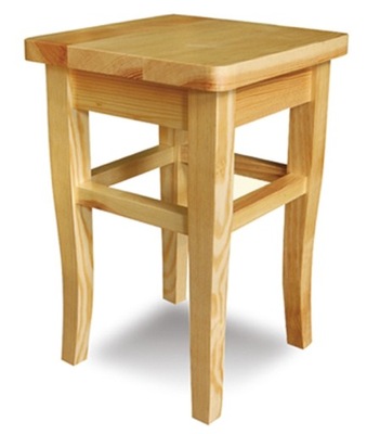 Taboret drewniany WT 1 Mała kuchnia Krzesło