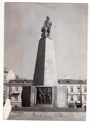 Łódź - Pomnik Kościuszki - FOTO ok1960