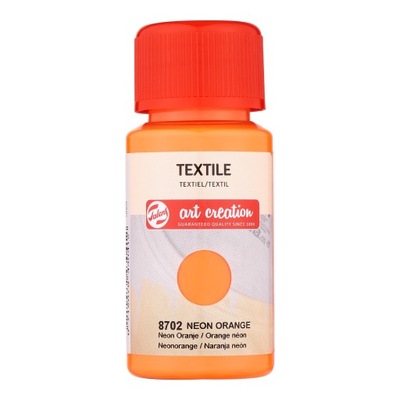 TALENS TEXTILE 50ML NEON ORANGE farba do tkanin