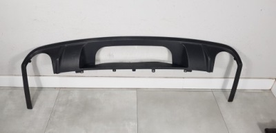 Vw touareg ii r-line накладка бампера задній 7p6807568b фото №1