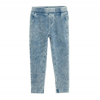 Cool Club jegginsy legginsy dziewczęce denim r 98