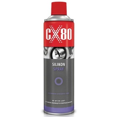 CX80 Silikon Spray 500ml NSFH1 - smar silikonowy