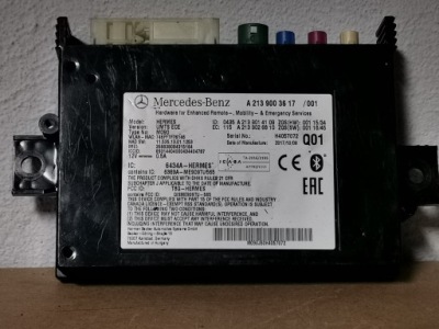 Модуль блок керування mercedes telematik a2059004244 w205 w253 w293 фото №1