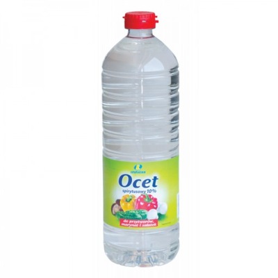 2x Ocet spirytusowy 1l 10% Lewiatan ZESTAW