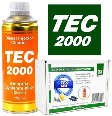 Zestaw do czyszczenia wtryskiwaczy TEC-2000 375 ml