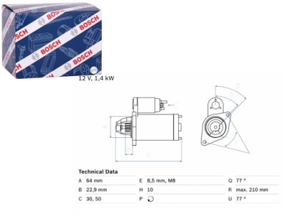Стартер alfa romeo mito chevrolet aveo citroen nemo nemo minivan фото №1
