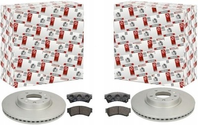 Ferodo тормозные диски+ тормозные колодки перед mazda 6 gh 299mm фото №1