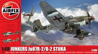 Airfix A07115 - Samolot Junkers Ju87R-2/B-2 1:48