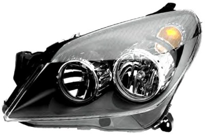 Фара l h7 h1, з двигуном opel astra h 03.0 фото №1