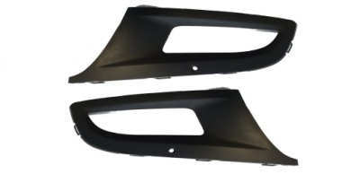 Решётка решётка радиатора решётка радиатора заглушка vw polo v 6r 09- l+p фото №1