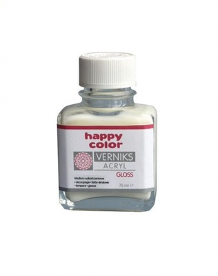 Werniks akrylowy Happy Color GLOSS 75 ml