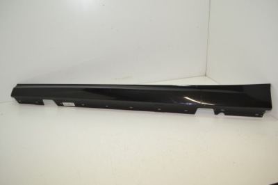 Bmw e90 lci black saphire молдинг накладка поріг ліва фото №1