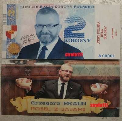 2079 - Polska 2 Korony 2023 Grzegorz Braun