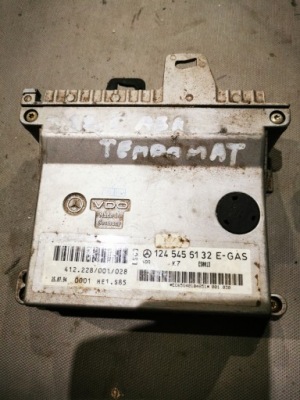 Блок управления круиз-контроль дроссель модуль электронная педаль газа mercedes 124 r129 e320 e280 фото №1