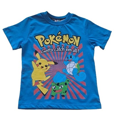 Koszulka T-shirt Pokemony rozmiar 98/104
