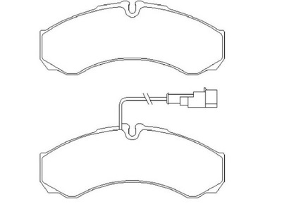 BREMBO P 56 069 КОМПЛЕКТ КОЛОДОК ШАЛЬМІВНИХ