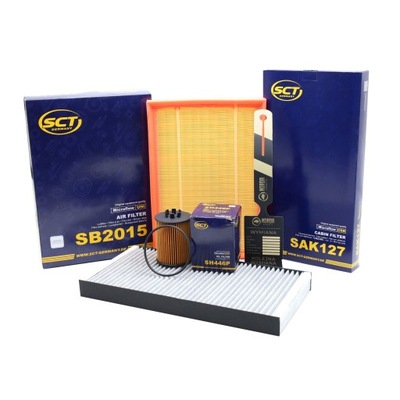 SET FILTERS SCT DO OPEL CORSA C 1.0 1.2 1.4  