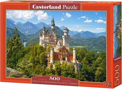 Puzzle 500 Zamek Neuschwanstein Castorland