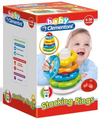 Baby Clementoni | Kolorowa Wieża układanka