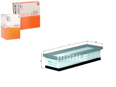 Knecht lx 1827 фільтр повітря фото №1