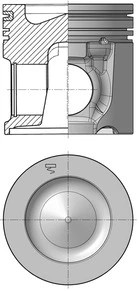 STŪMOKLIS (SR. 108MM, STD) ATLAS 1000, COPCO XAHS CLAAS ATLES DEUTZ FAHR 