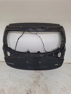 Kia carens iv крышка багажника задняя комплектная стекло лампа камера 2014- фото №1