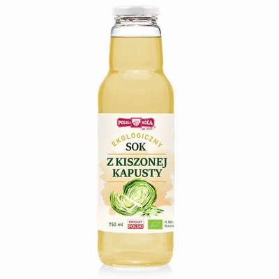 POLSKA RÓŻA Ekologiczny sok z kiszonej kapusty BIO 750 ml