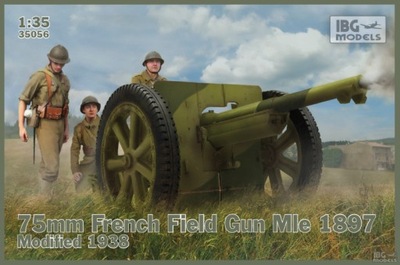 75mm French Field Gun Mle 1897 IBG 35056