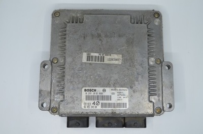 Бортовий комп'ютер citroen c5 2.2 hdi 9645534980 0281010886 фото №1