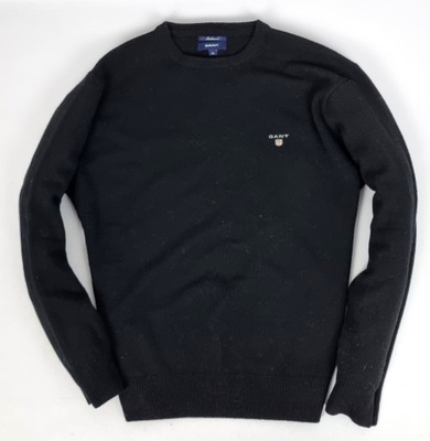 Gant Czarny Sweter Wełna XL
