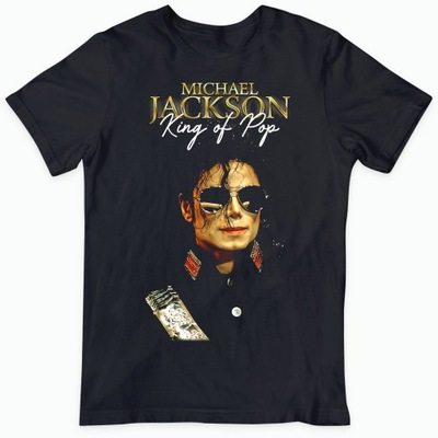 Koszulka z królem muzyki POP Michaelem Jacksonem JACKSON