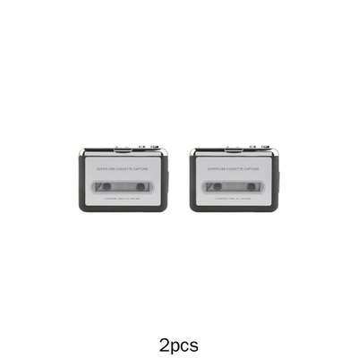 2x magnetofon kasetowy2x kabel USB2x kabel
