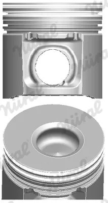 NURAL 87-122208-10 PISTÓN  