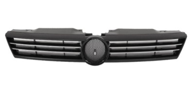 Решітка радіатора радіатора решітка радіатора верхній хром vw jetta 07.10-01.18 фото №1