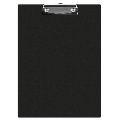 Clipboard deska PVC A5 czarny podkład z klipem