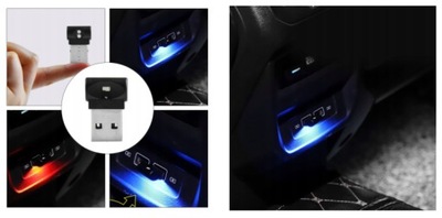 USB CAR LIGHT ROOF LIGHTS INTERIOR DIODO LUMINOSO LED  