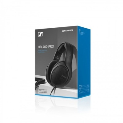 Sennheiser HD 400PRO referencyjne słuchawki wokółuszne do pracy w studio