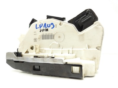 Замок двері лівий перед skoda rapid 5e2837015 7pin фото №1