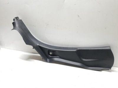 Захист поріг підкрилок права задня peugeot 207 hb фото №1