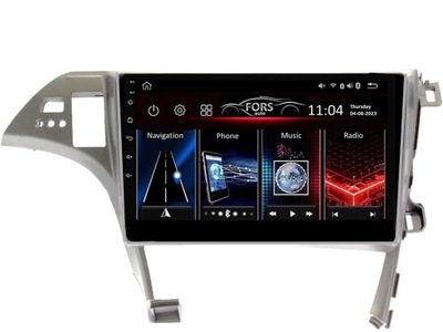 Radio Android M150 Toyota Prius silver 2010-2012