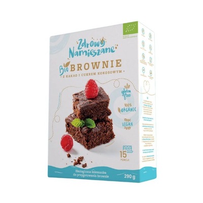 Brownie z kakao i cukrem kokosowym BIO 290 g Zdrow