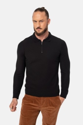 BLUZA MĘSKA RECMAN PURON PO CZARNA M