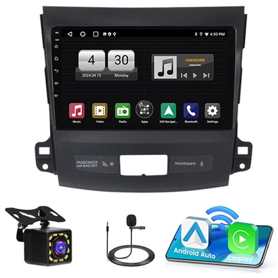 RADIO AUTOMOTIVE CAOJINCHENG PEUGEOT 4007 2006-2012 2GB+64GB 2-DIN  