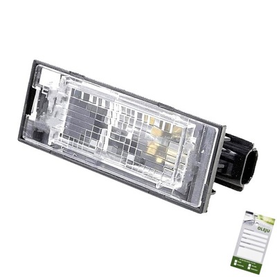 Лампа номерного знака реєстрації renault 8200480127 фото №1