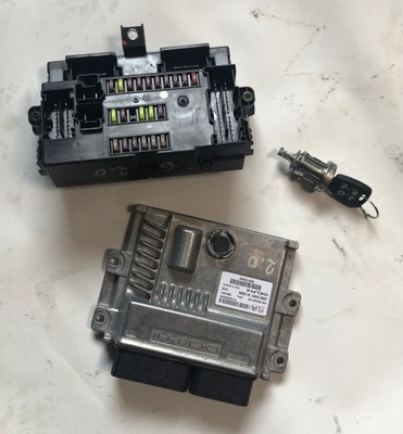 Набор do запуск бортовой компьютер citroen jumper boxer фото №1