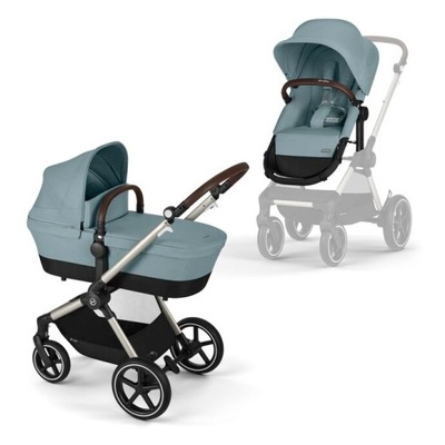 Wózek 2w1 Cybex Eos Lux Sky Blue