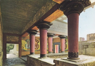 GRECJA - KNOSSOS - PAŁAC - KRETA