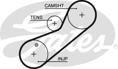 GATES 5464XS BELT VALVE CONTROL SYSTEM  