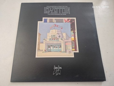 LED ZEPPELIN Song remain UK EX 2LP 1PRESS BOOK 140