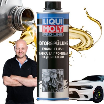 PŁUKANKA ДВИГУНА CZYŚCIWO SKUTECZNY PROLINE LIQUI MOLY ENGINE FLUSH 500 ML